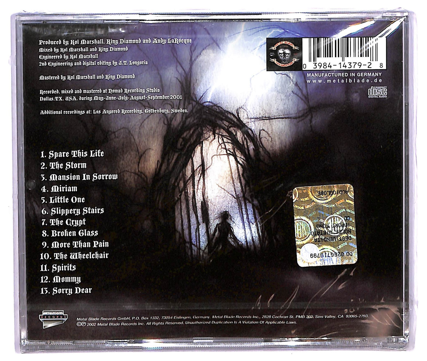 EBOND King Diamond - Abigail II: The Revenge CD CD075331