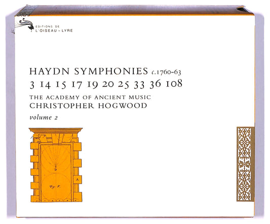 EBOND Haydn - Symphonies C. 1760–63 / 3 14 15 17 19 20 25 33 36 108 Volume 2 CD CD075439