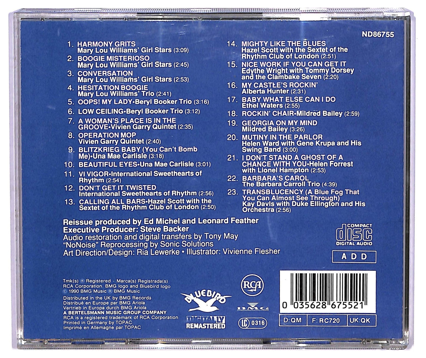 EBOND Various - The Women - Classic Female Jazz Artists 1939-1952 CD CD075509