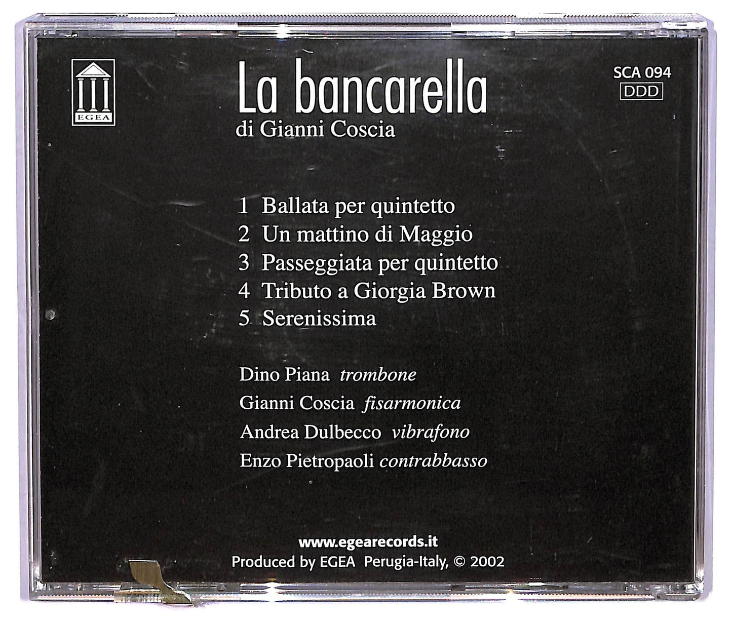 EBOND Gianni Coscia - La Bancarella CD CD075527