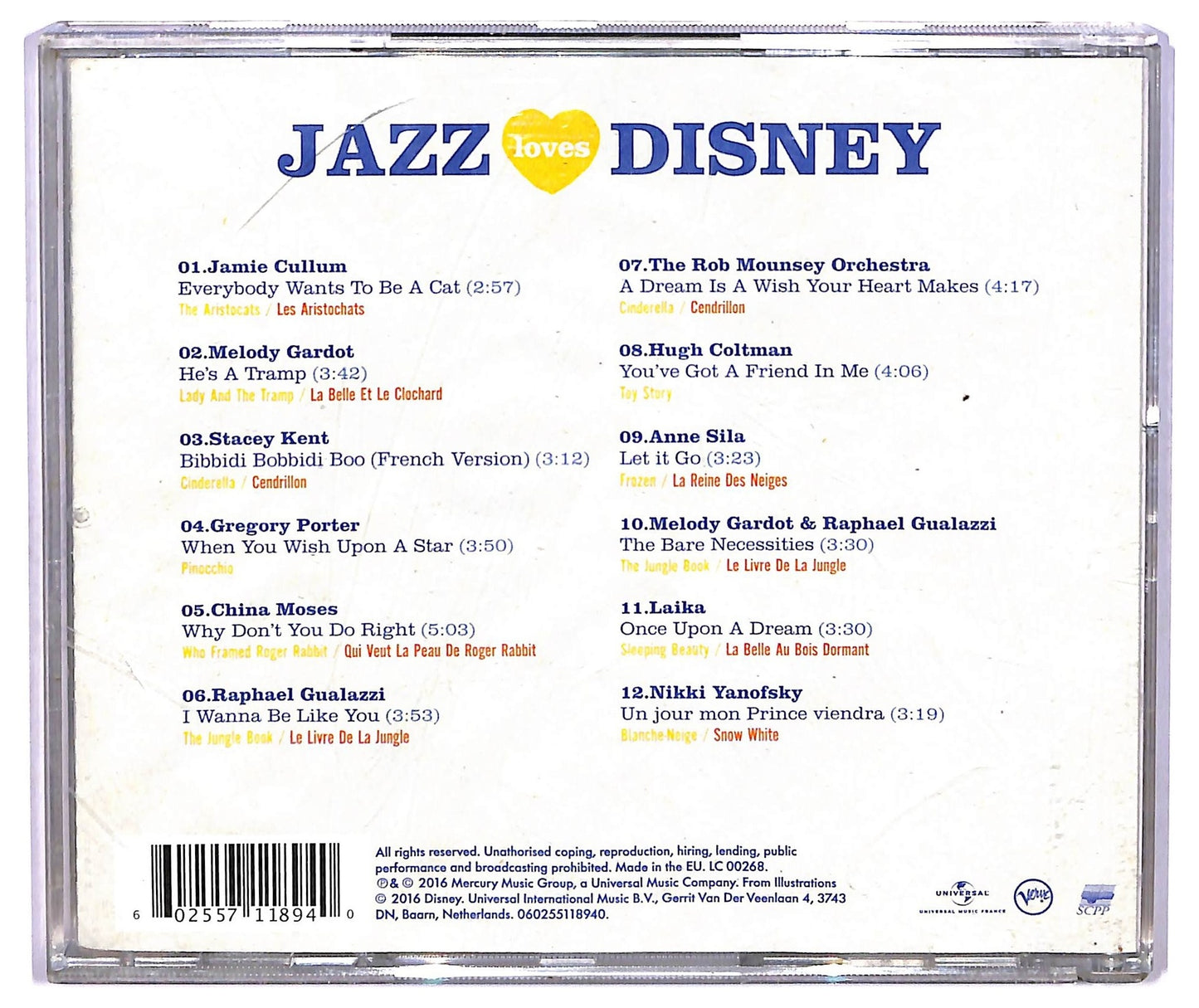 EBOND Various - Jazz Loves Disney CD CD075529