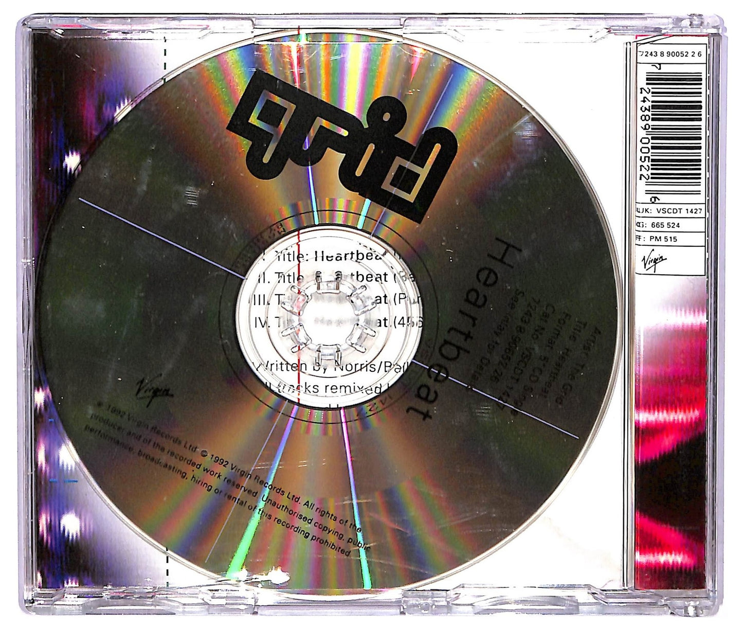 EBOND The Grid - Heartbeat CD CD075544