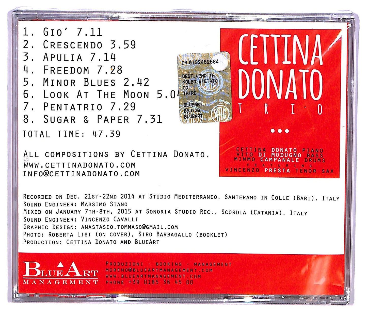 EBOND Cettina Donato - Third CD CD075546