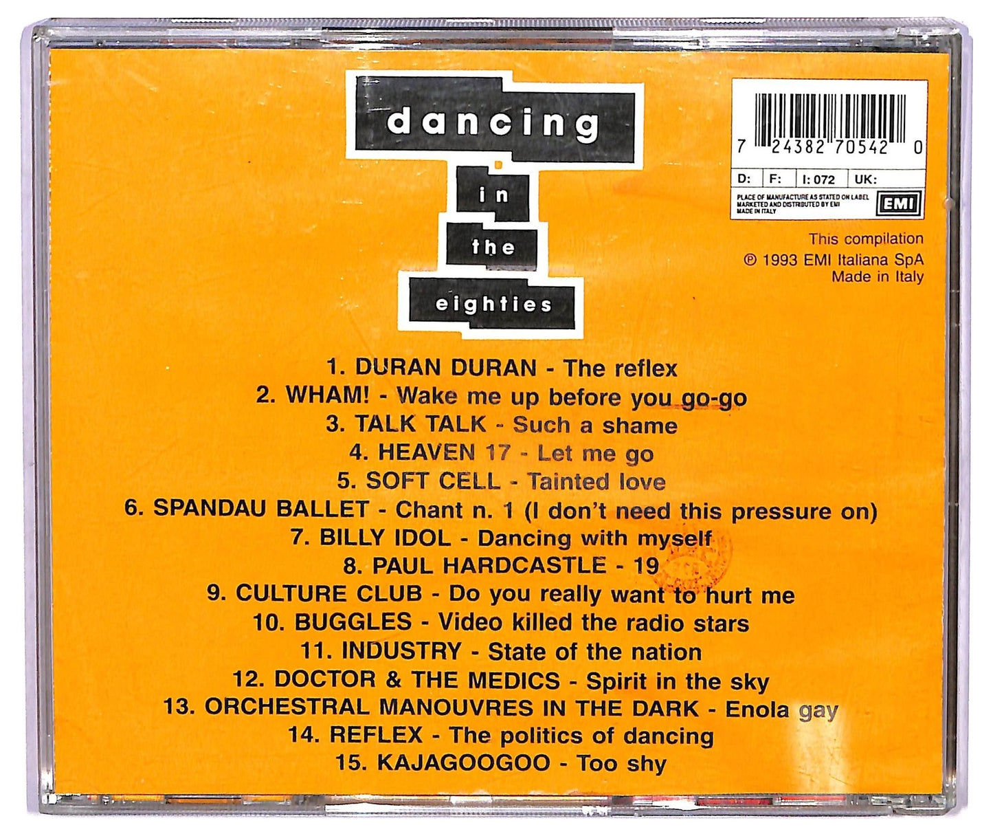 EBOND Various - Dancing In The Eighties CD CD075560