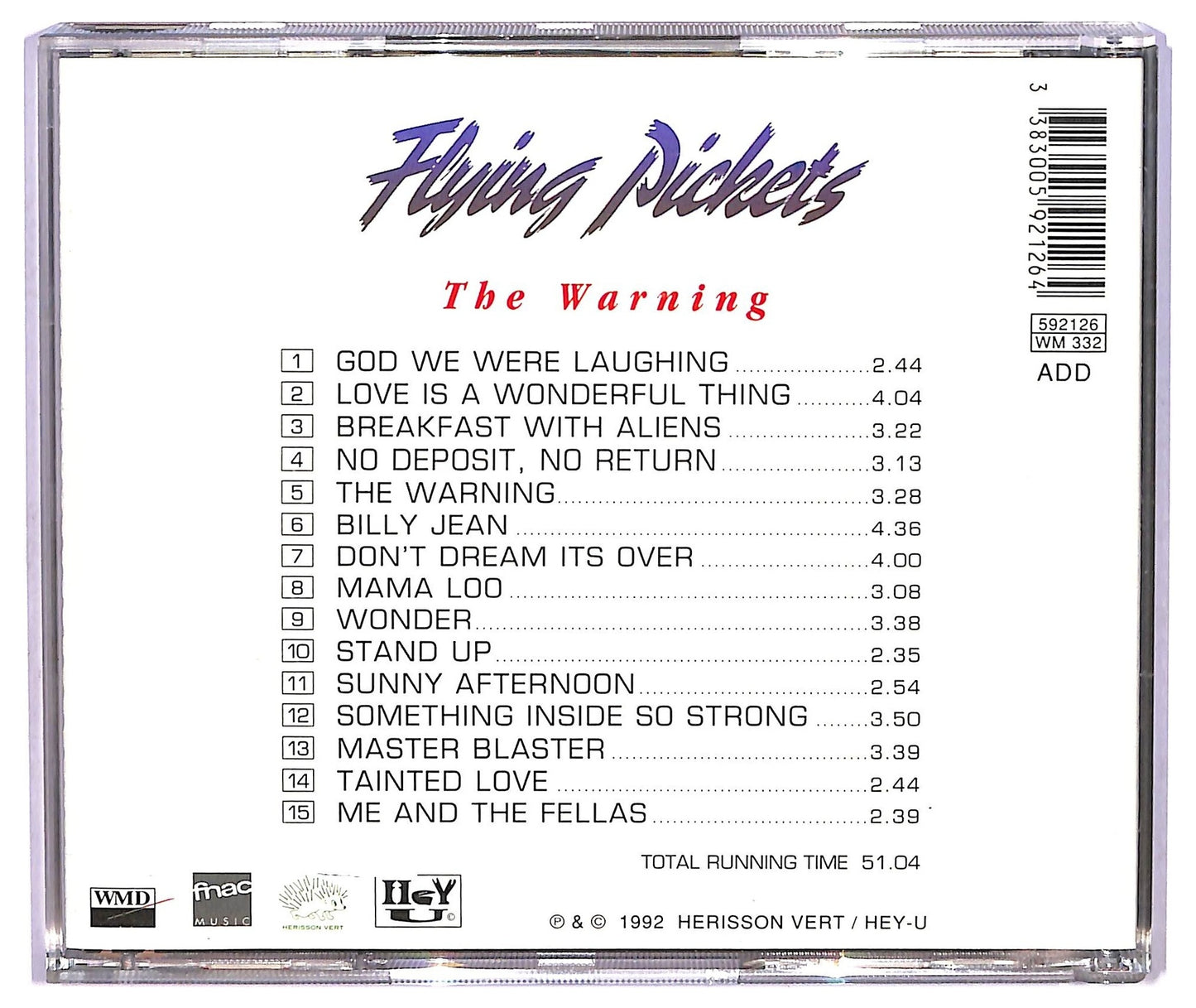 EBOND Flying Pickets - The Warning CD CD075627