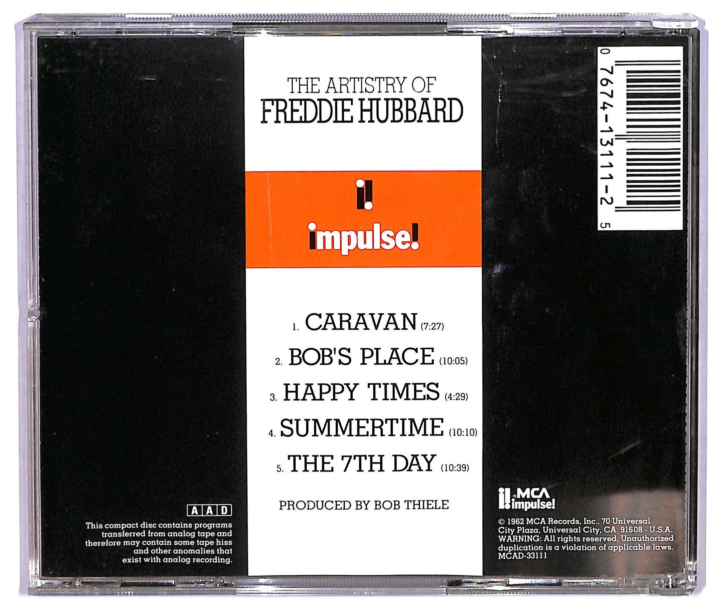 EBOND Freddie Hubbard - The Artistry Of Freddie Hubbard CD CD075632