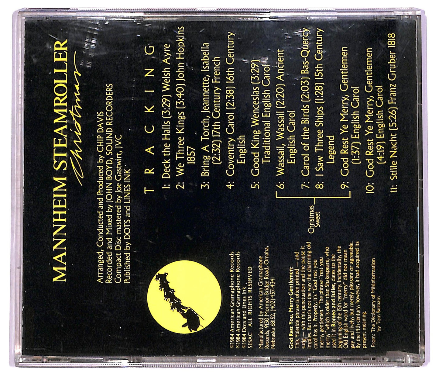 EBOND Mannheim Steamroller - Christmas CD CD075714