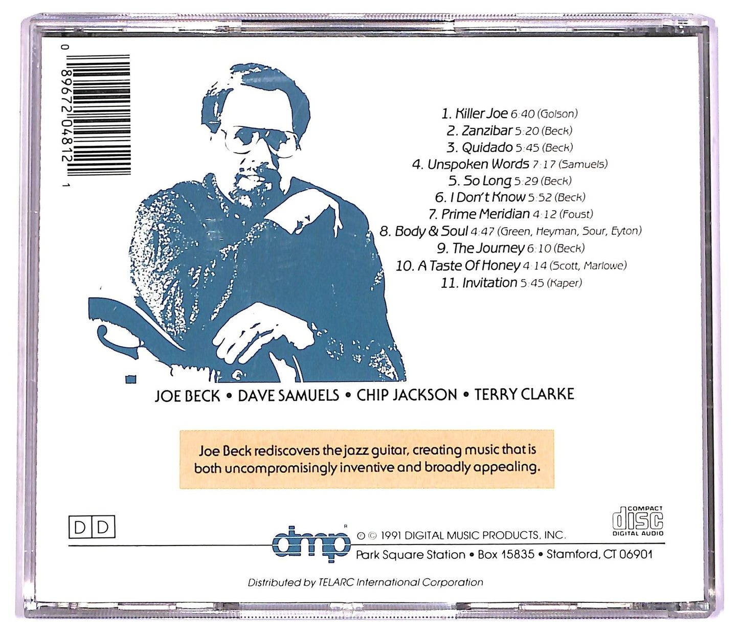 EBOND Joe Beck - The Journey CD CD075737