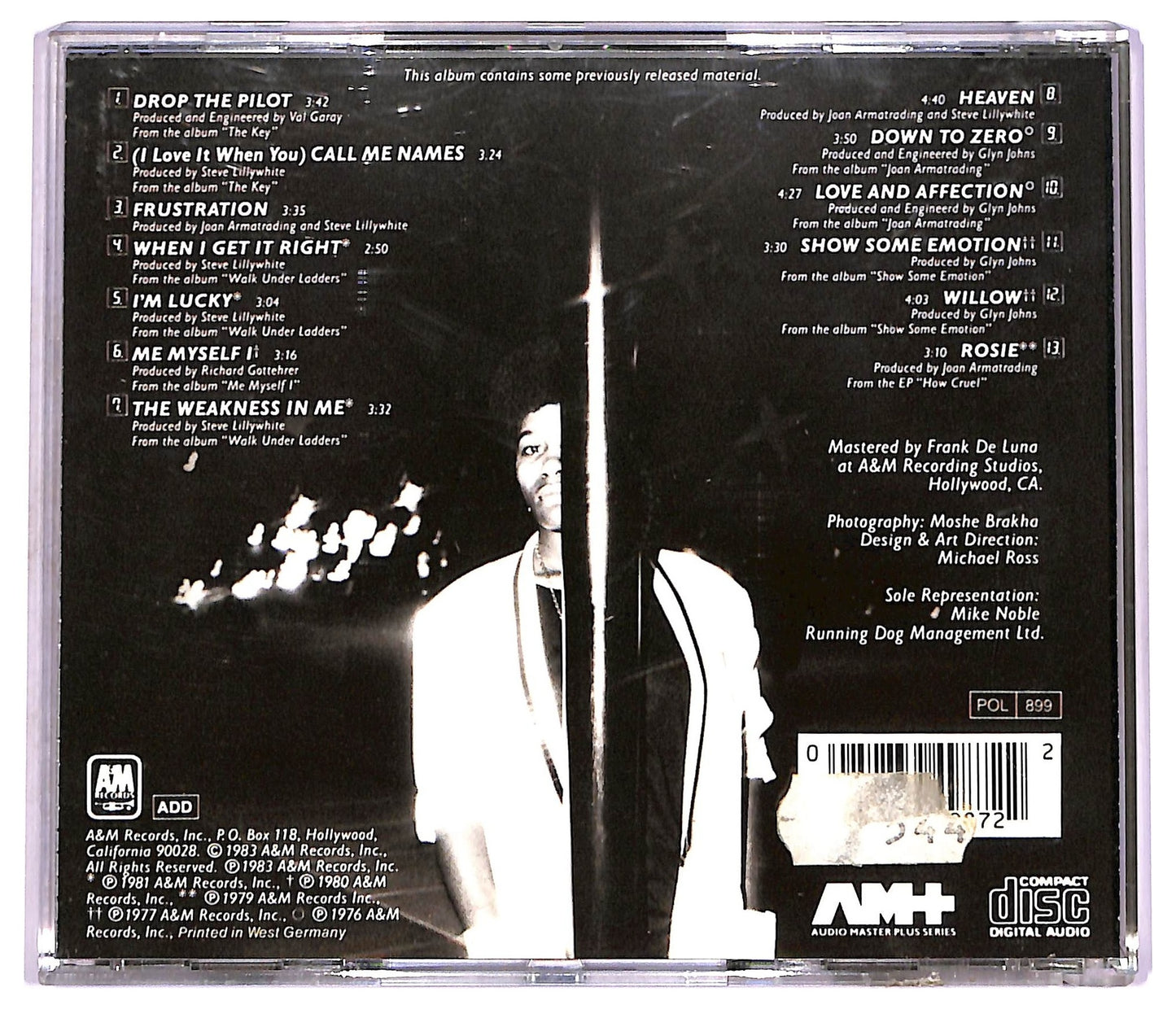 EBOND Joan Armatrading - Track Record CD CD075739