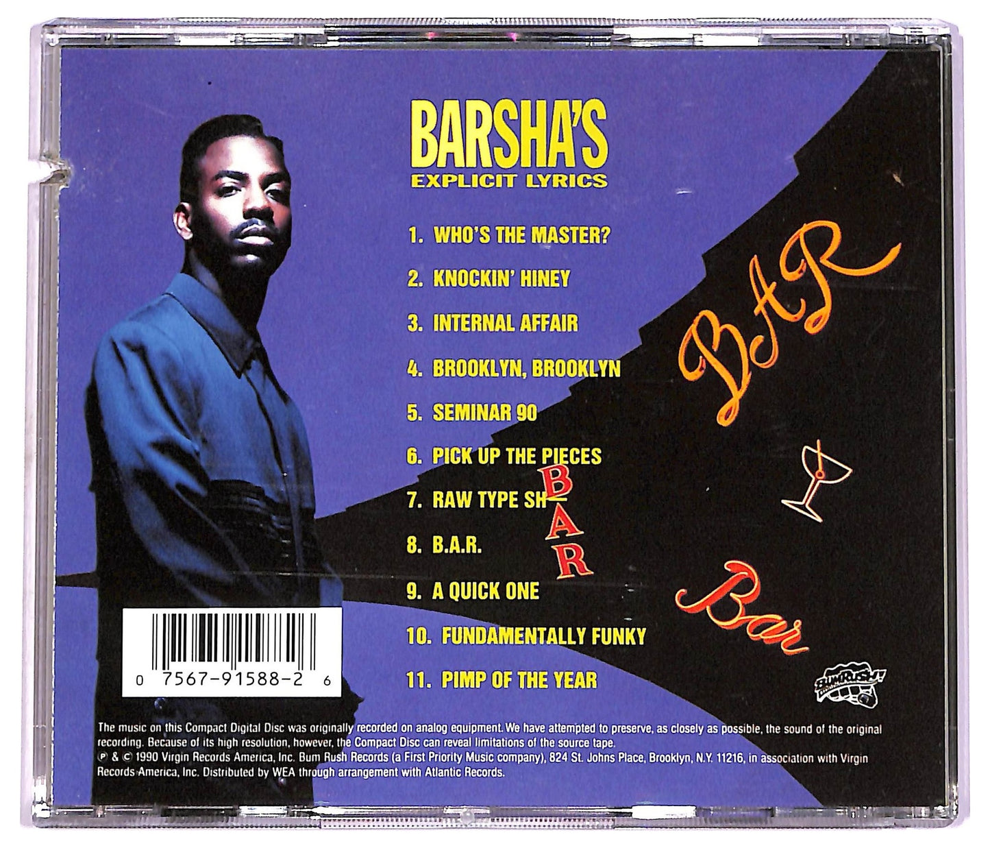 EBOND Barsha - Barsha's Explicit Lyrics CD CD075805