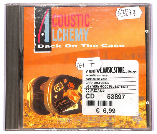 EBOND Acoustic Alchemy - Back On The Case CD CD075812