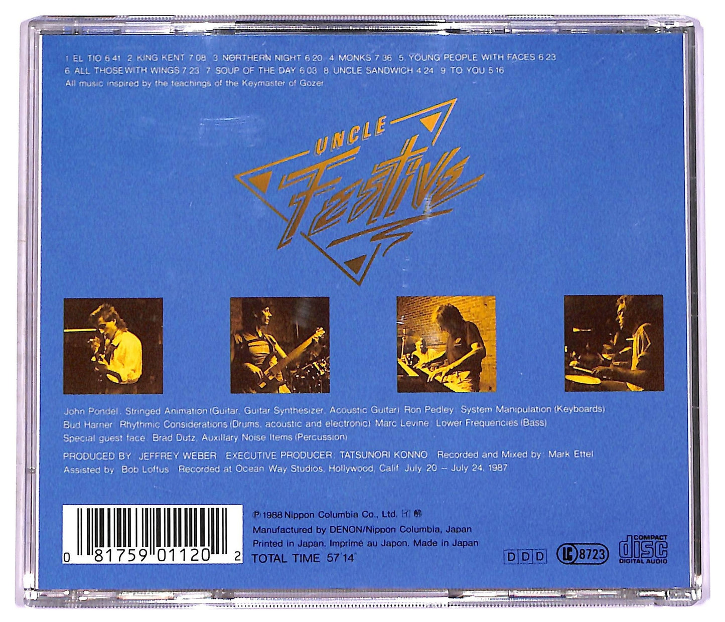 EBOND Uncle Festive - Young People With Faces CD CD075819