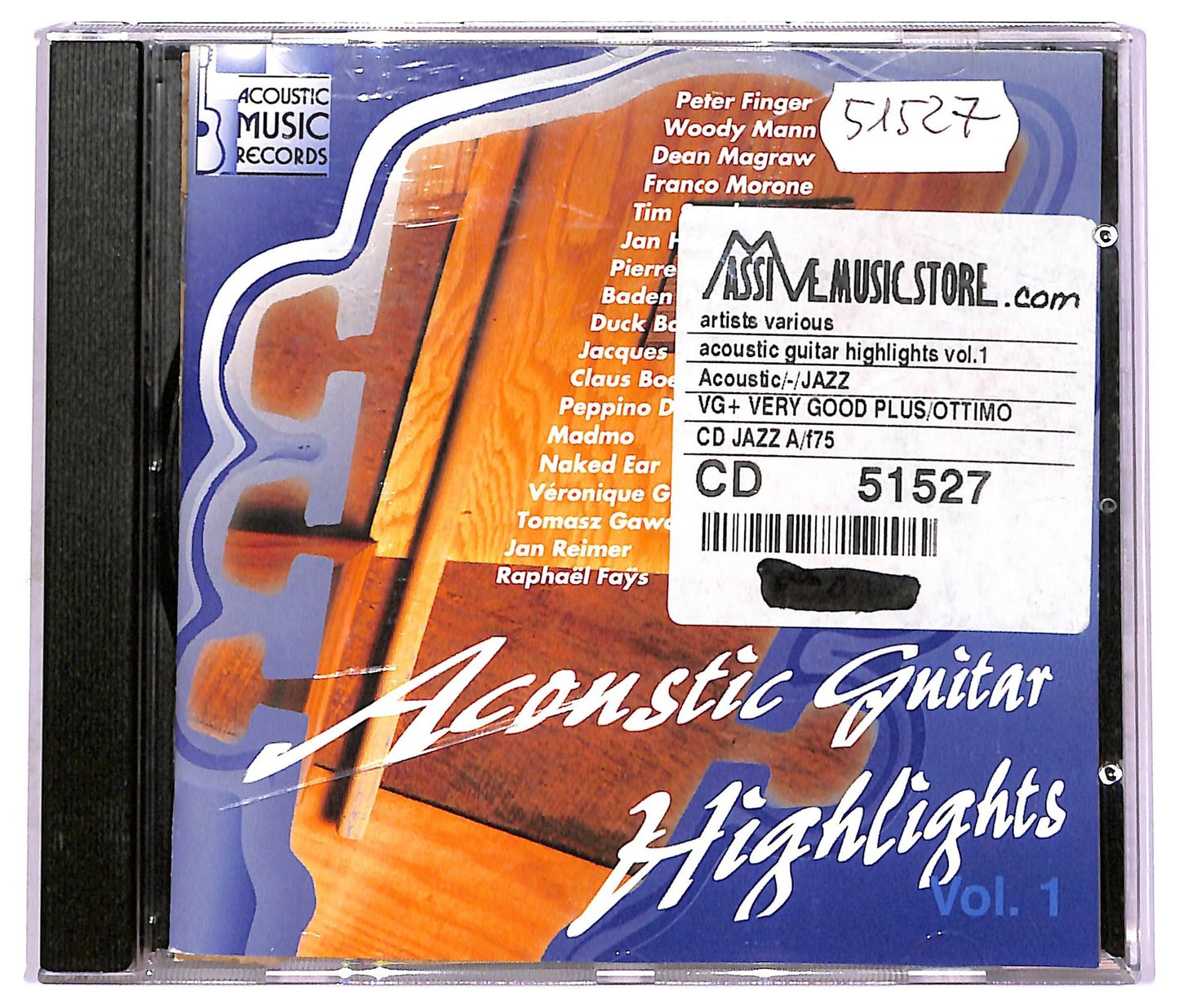 EBOND Various - Acoustic Guitar Highlights Vol. 1 CD CD075825