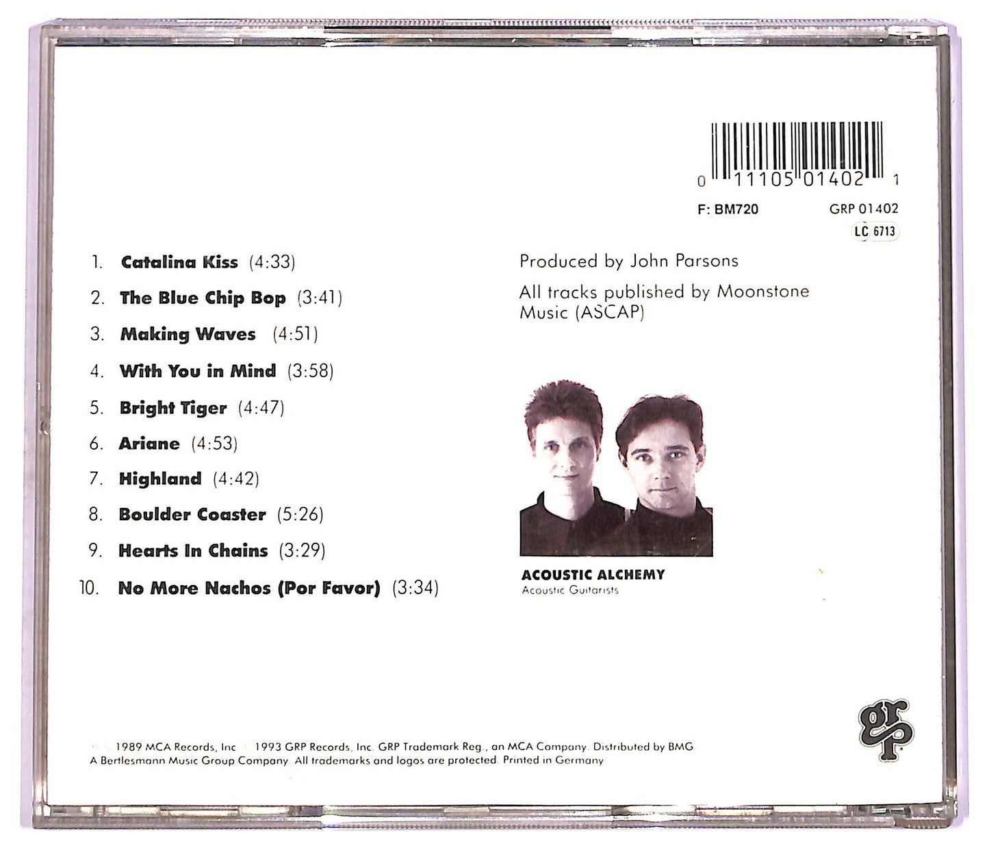 EBOND Acoustic Alchemy - Blue Chip CD CD075826