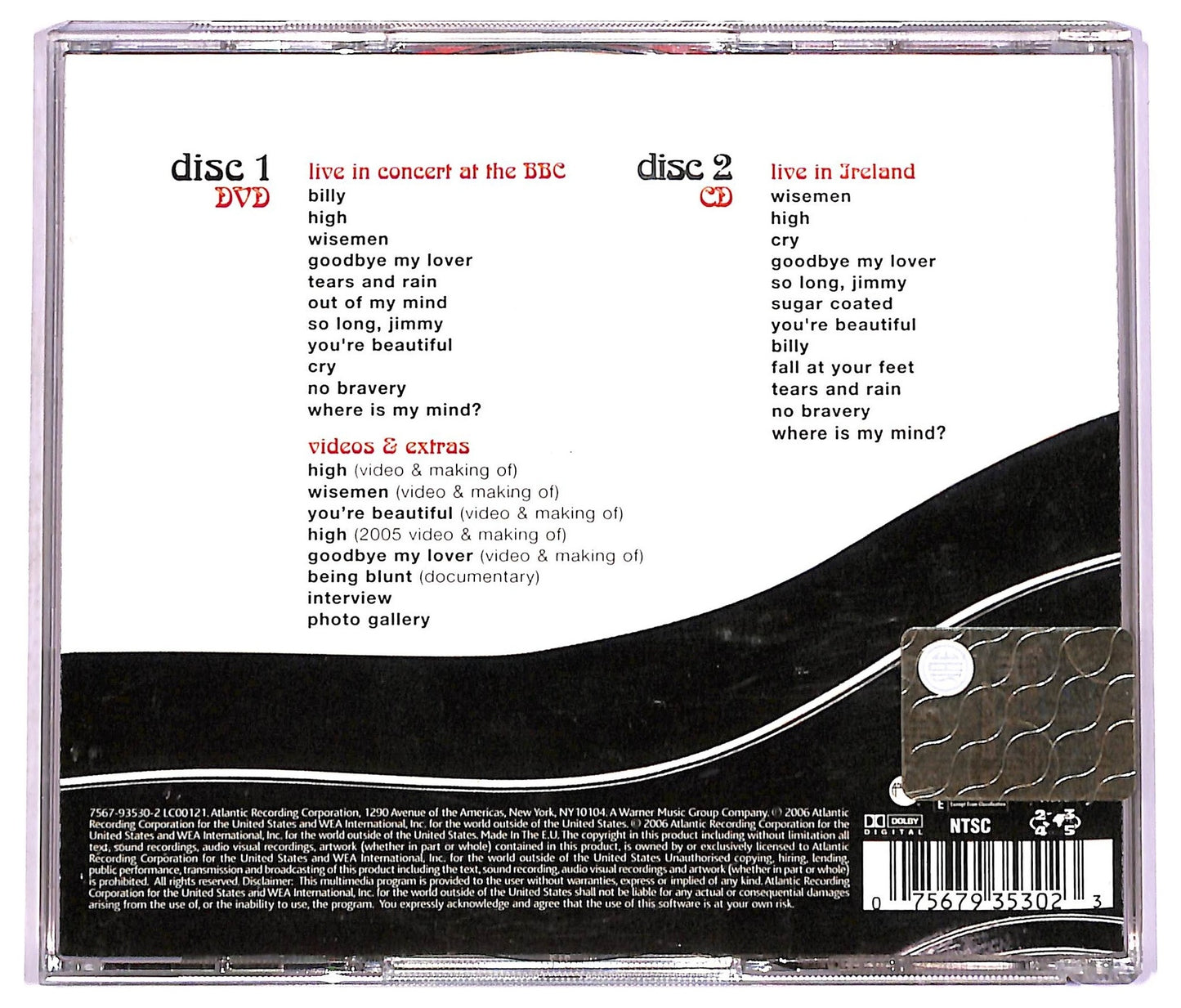 EBOND James Blunt - Chasing Time: The Bedlam Sessions + DVD CD CD075831