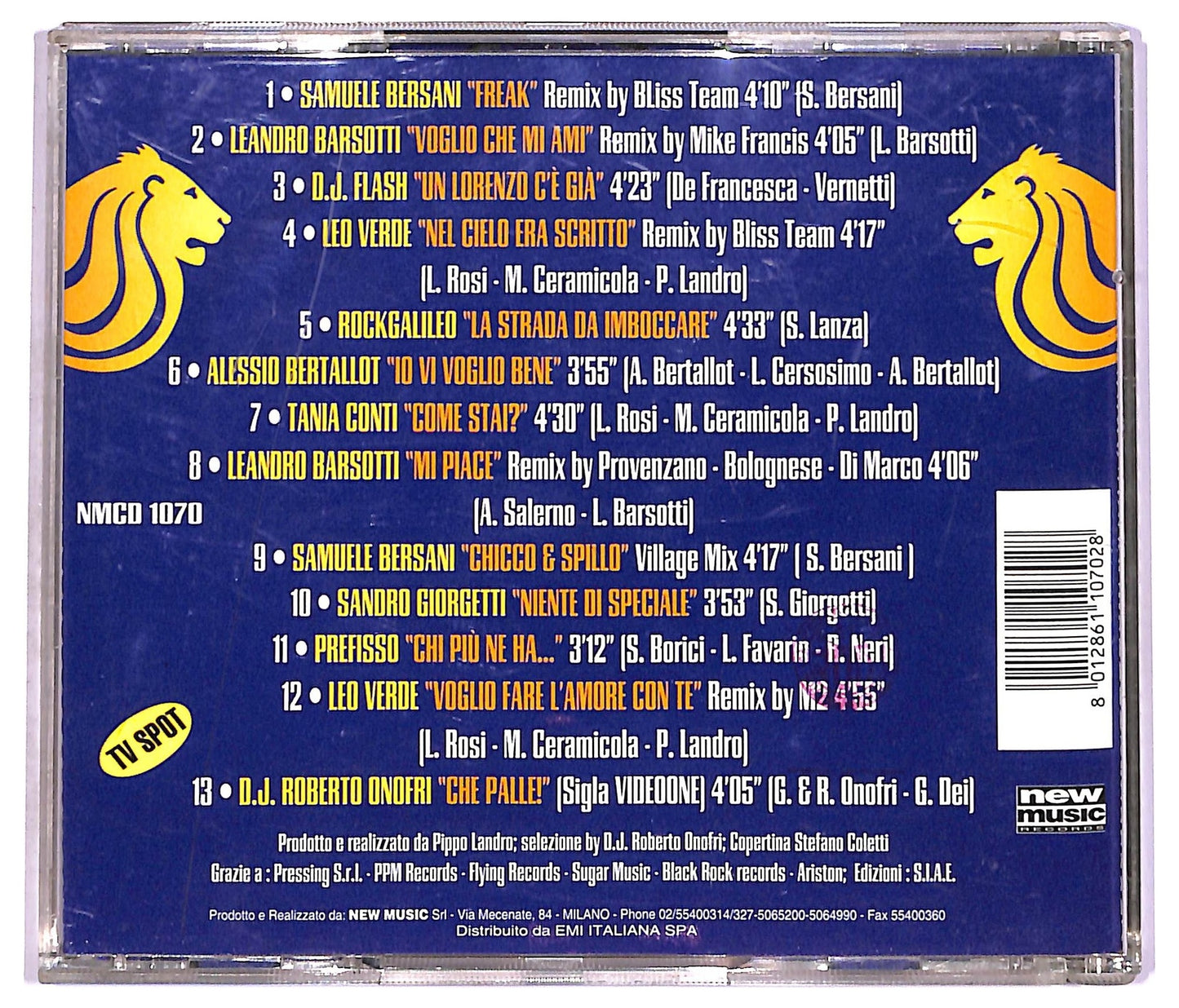 EBOND Various - Giovani Leoni CD CD075851