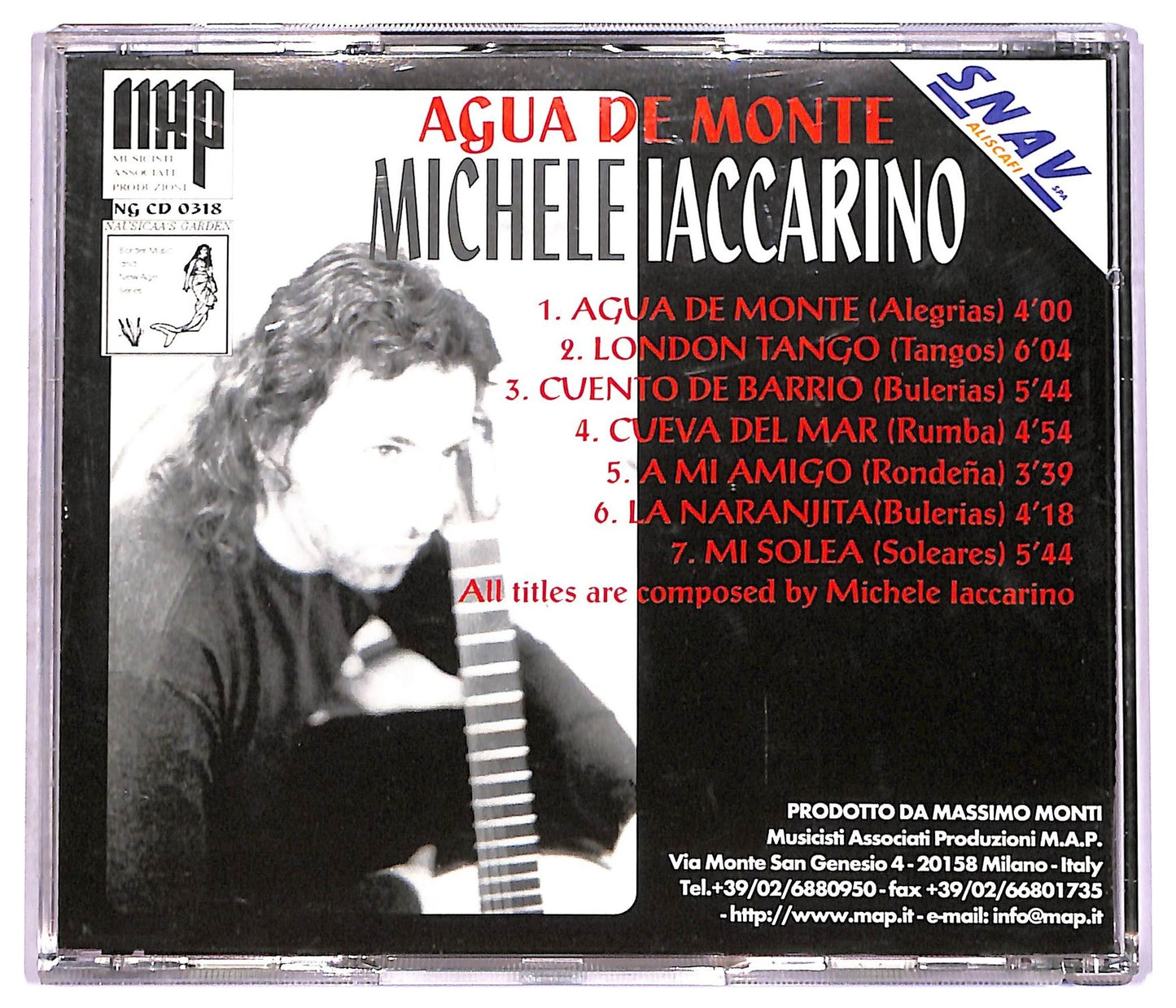 EBOND Michele Iaccarino - Agua de Monte CD CD075860