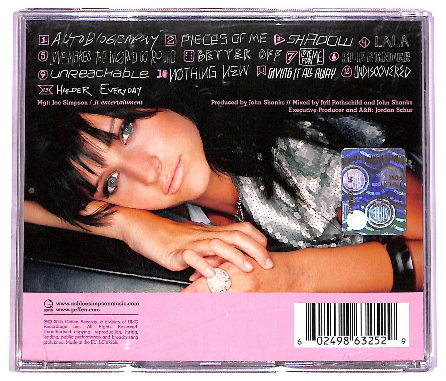 EBOND Ashlee Simpson - Autobiography CD CD075934