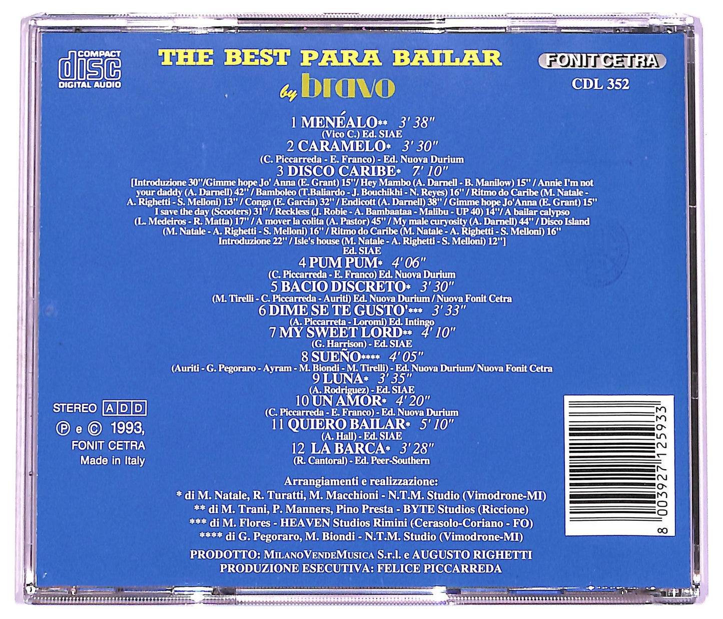 EBOND Bravo - The Best Para Bailar CD CD075947
