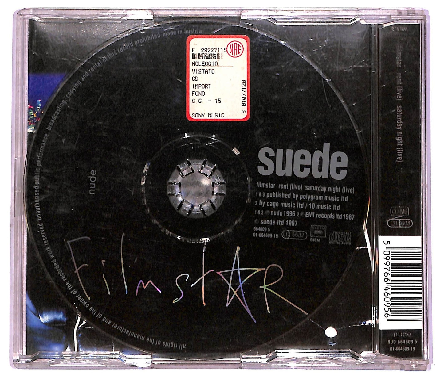 EBOND Suede - Filmstar CD CD075961