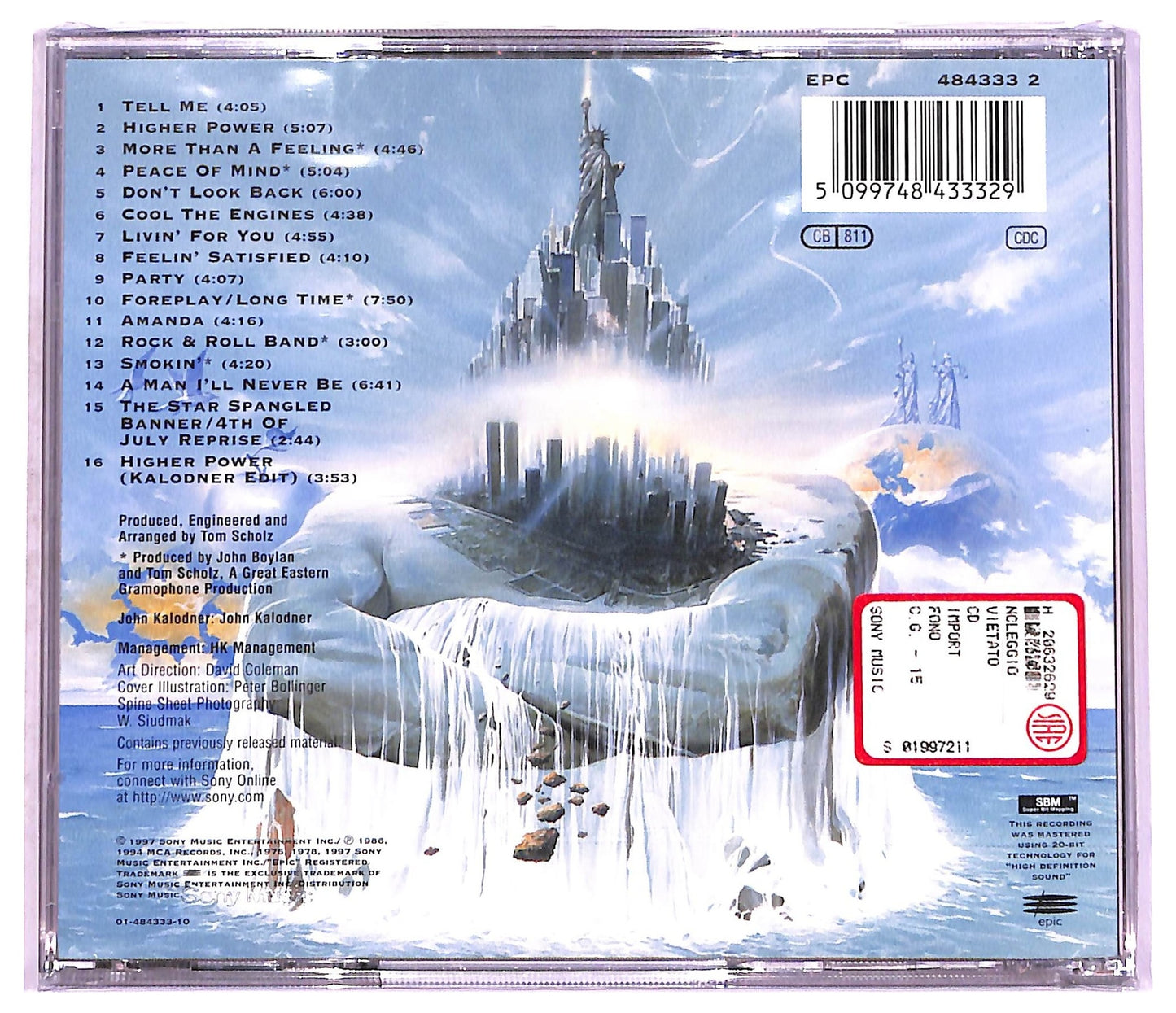 EBOND Boston - Greatest Hits CD CD076118