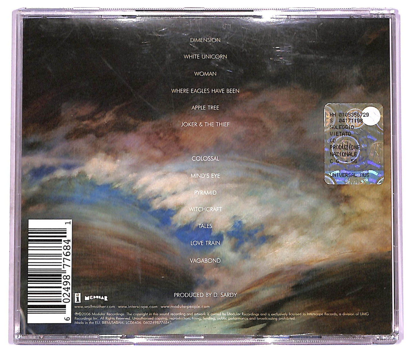 EBOND Wolfmother - Wolfmother CD CD076119