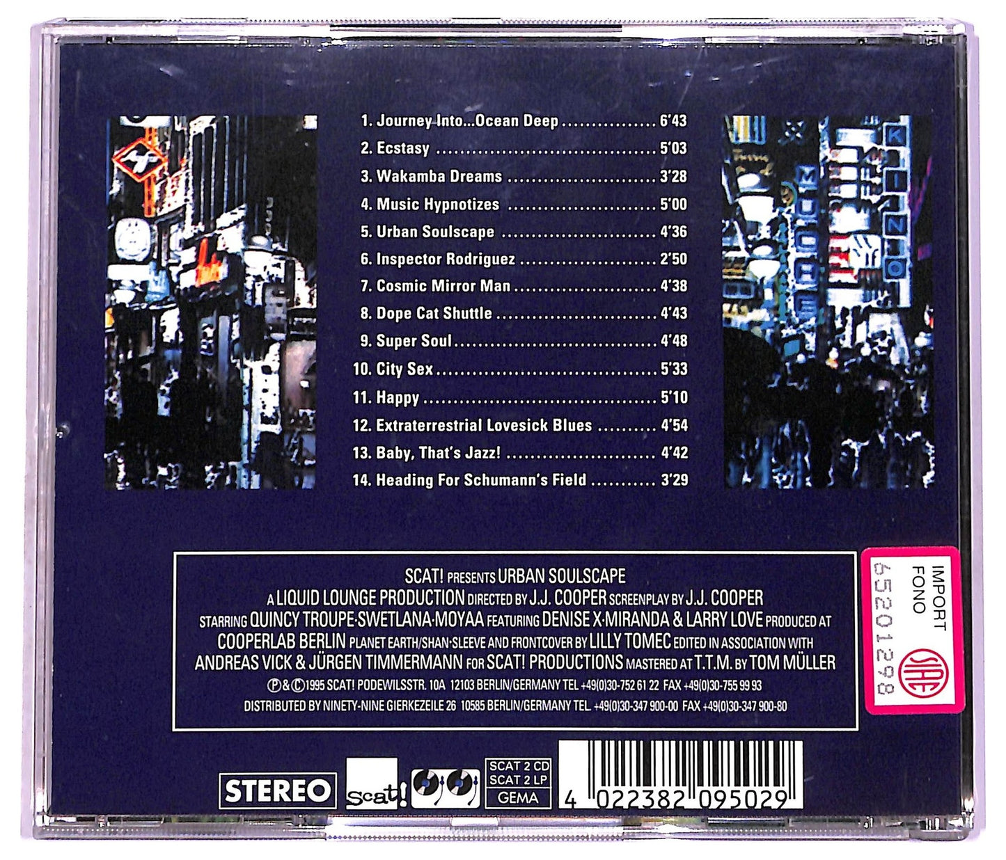 EBOND Liquid Lounge - Urban Soulscape CD CD076139