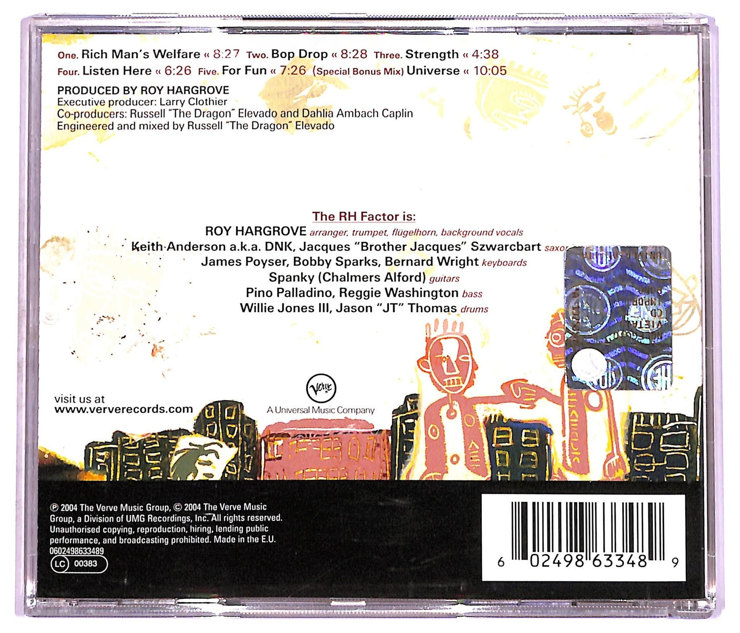 EBOND The RH Factor - Strength EP CD CD076143