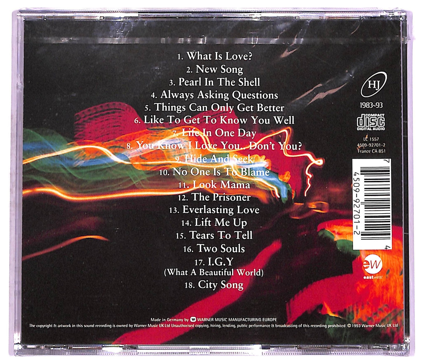 EBOND Howard Jones - The Best Of Howard Jones CD CD076154