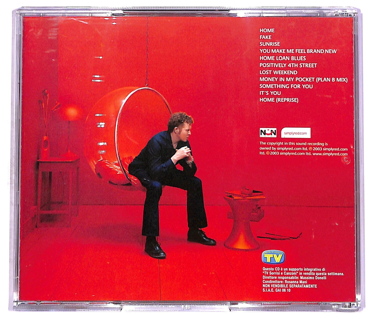EBOND Simply Red - Home CD CD076223