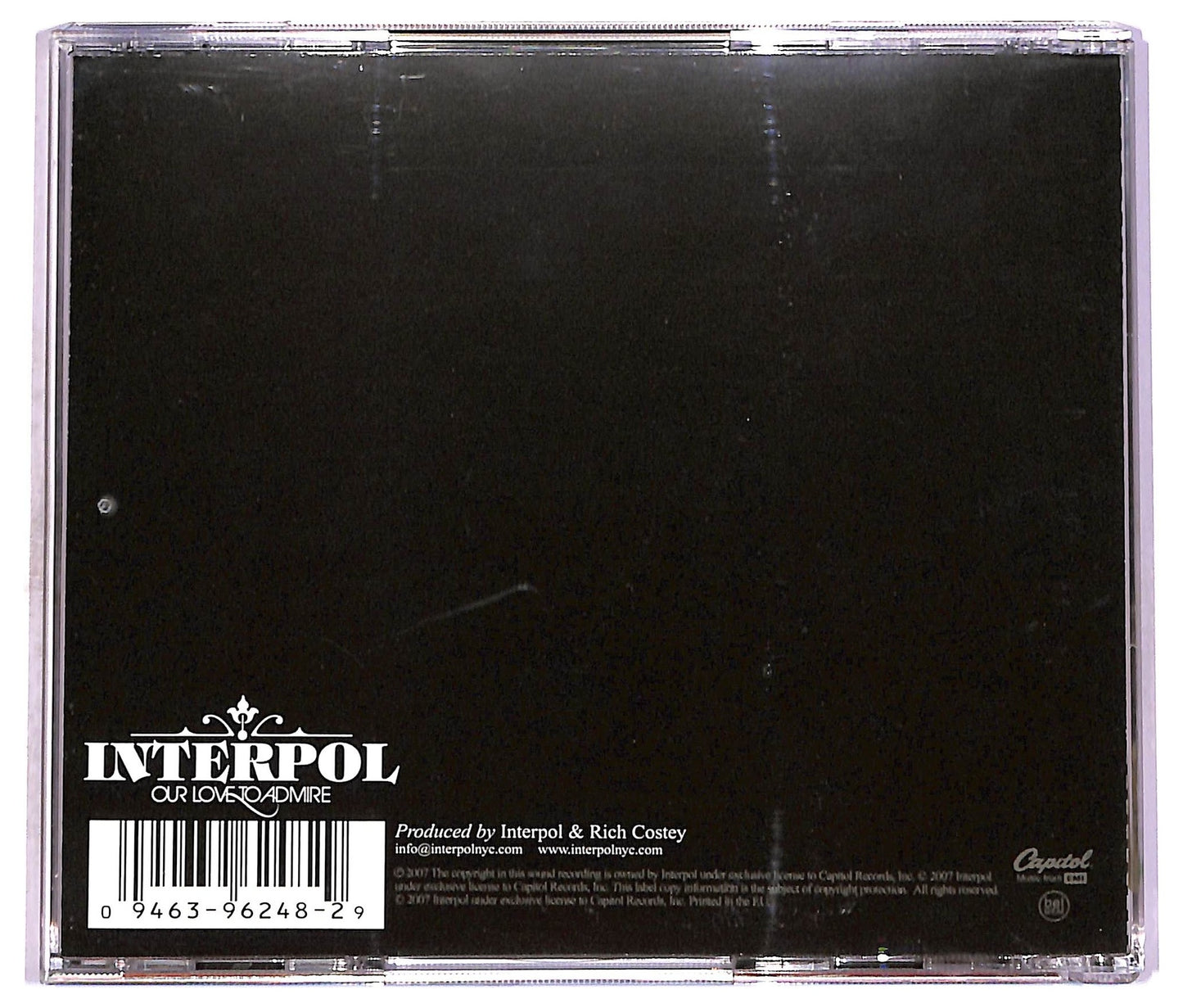 EBOND Interpol - Our Love To Admire CD CD076440