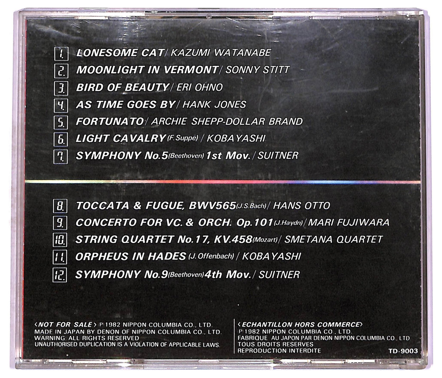 EBOND Various - SABADemonstration CD CD076457