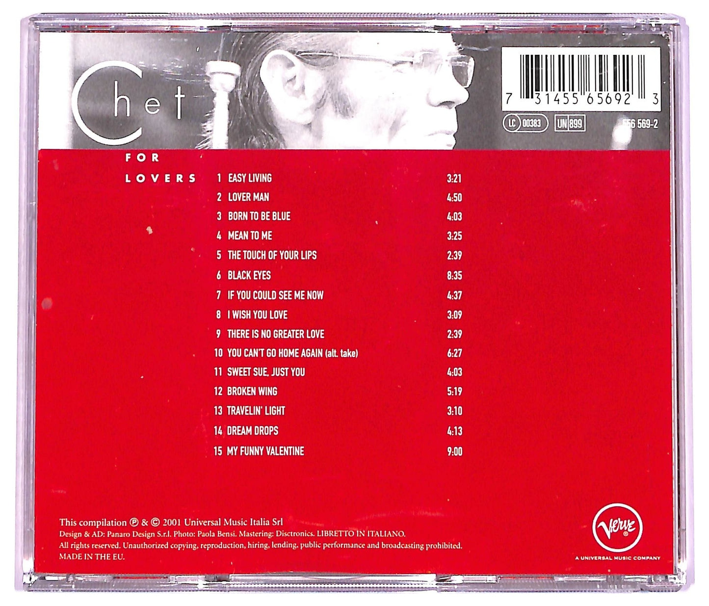 EBOND Chet - for Lovers CD CD076508