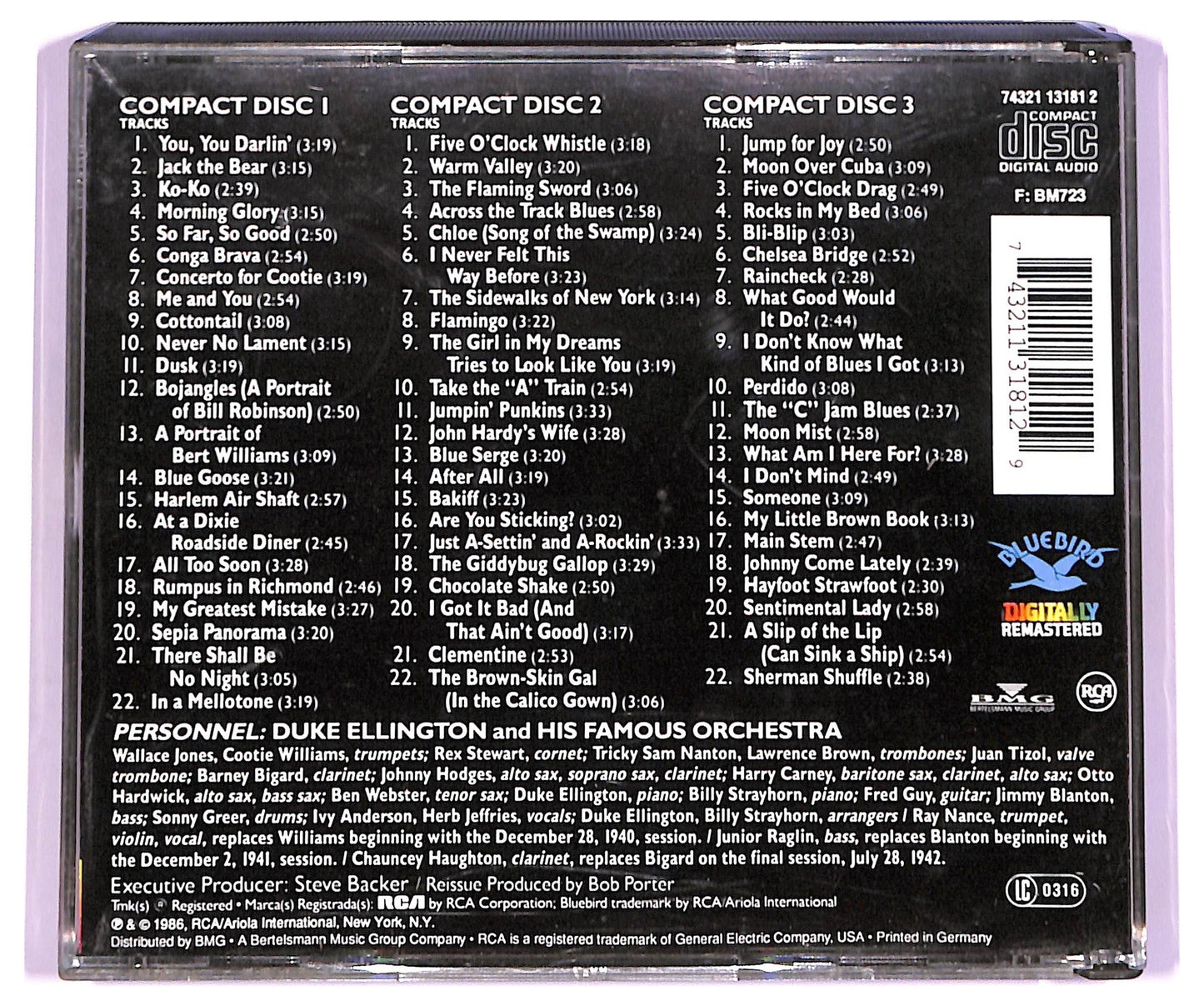 EBOND Duke Ellington - The Blanton-Webster Band CD CD076534