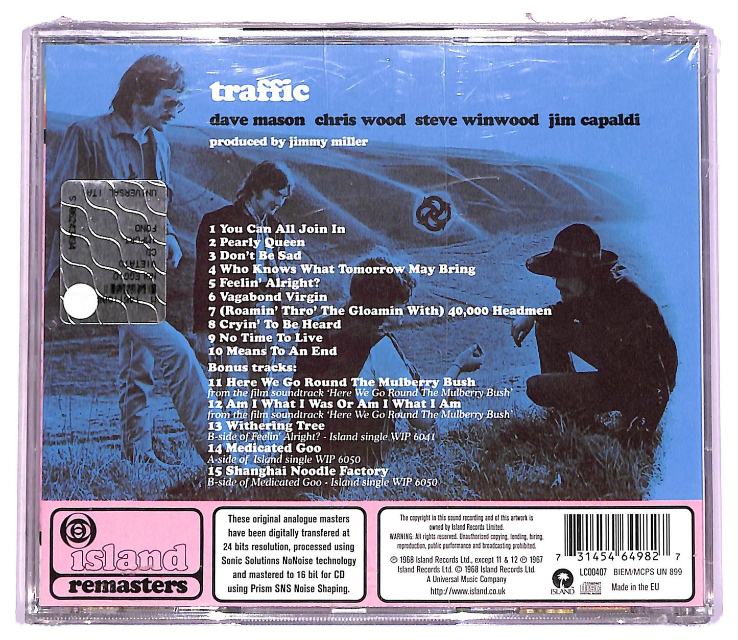 EBOND Traffic - Traffic CD CD076555