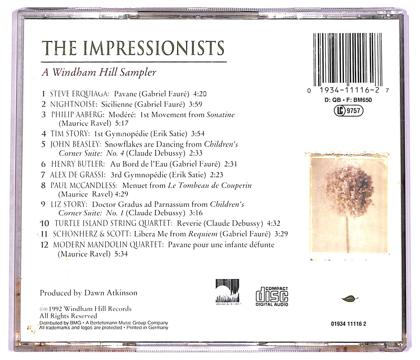 EBOND Various - The Impressionists: A Windham Hill Sampler CD CD076646