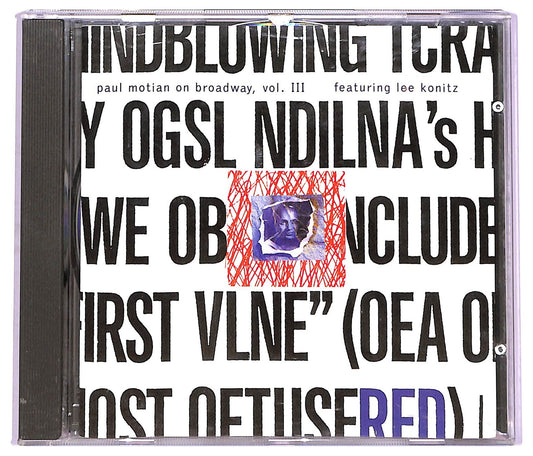 EBOND Paul Motian - Paul Motian On Broadway, Vol. III CD CD076649