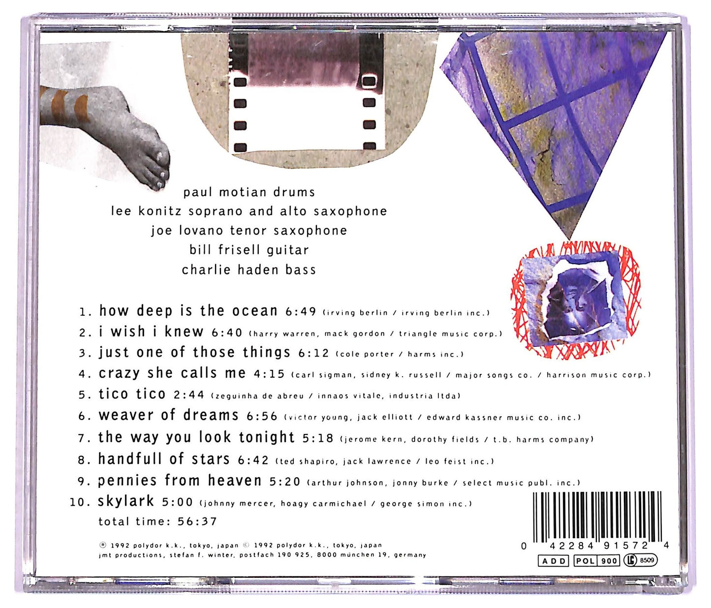 EBOND Paul Motian - Paul Motian On Broadway, Vol. III CD CD076649