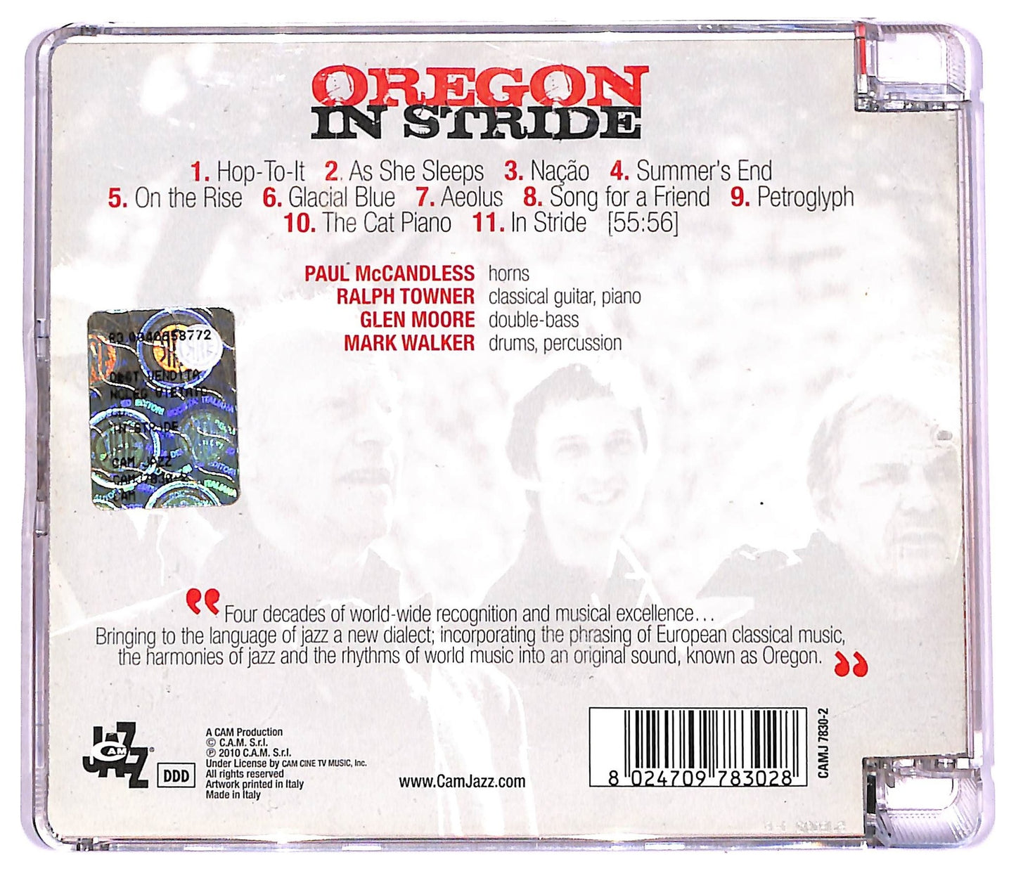 EBOND Oregon - In Stride CD CD076720