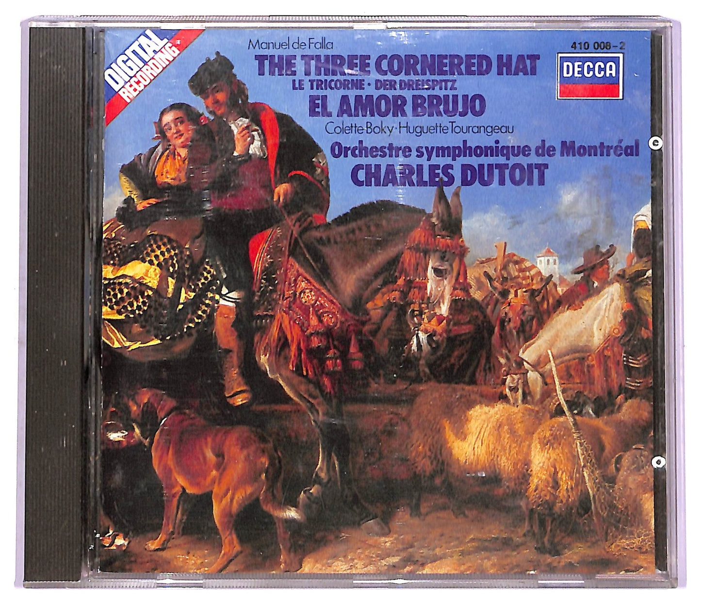 EBOND Manuel De Falla - The Three Cornered Hat El Amor Brujo CD CD076723