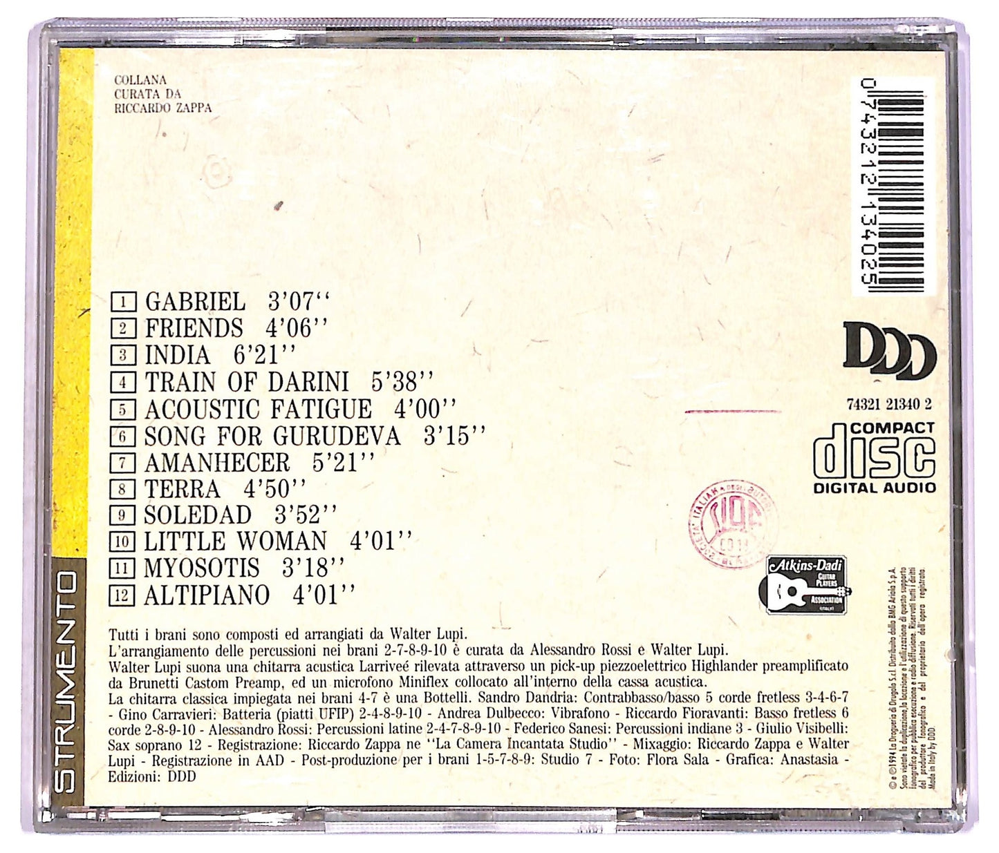 EBOND Walter Lupi - Terra CD CD076738