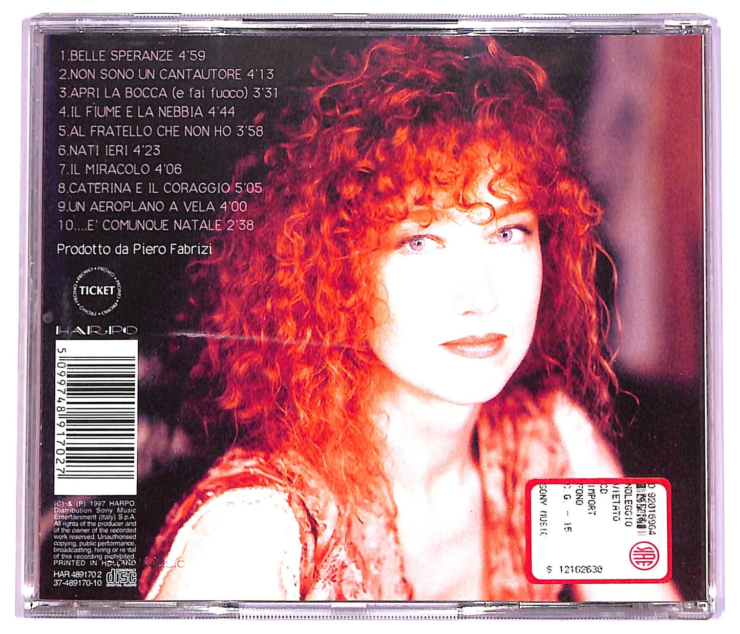 EBOND Fiorella Mannoia - Belle Speranze CD CD076841