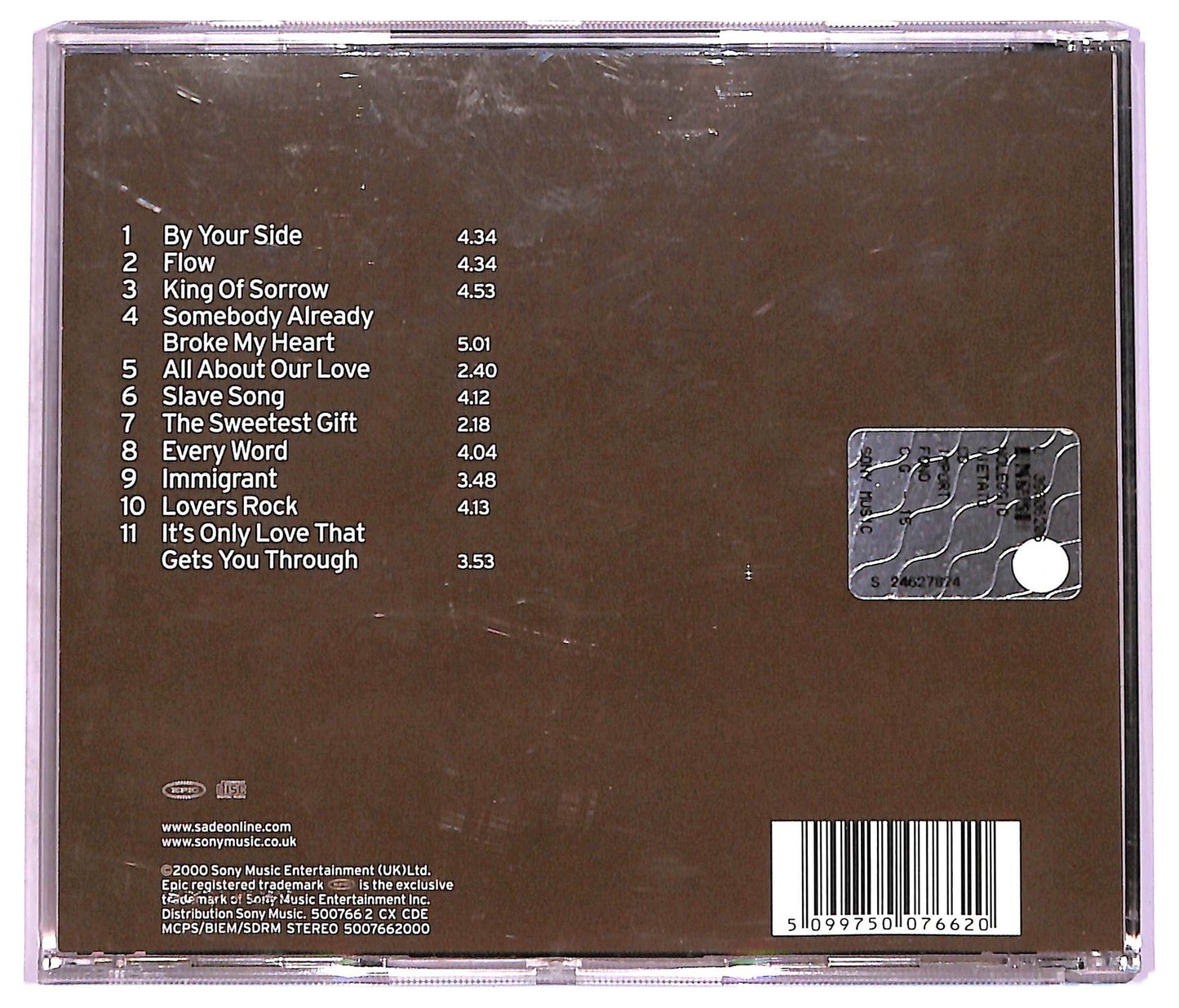 EBOND Sade - Lovers Rock CD CD076929