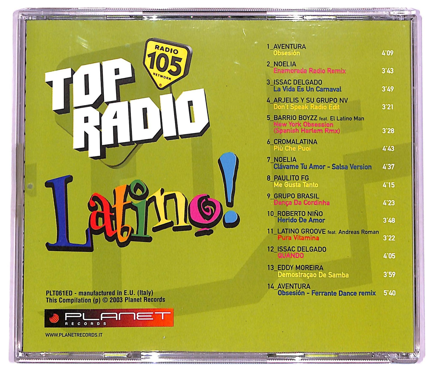 EBOND Various - Top Radio 2 - Latino! CD CD076942