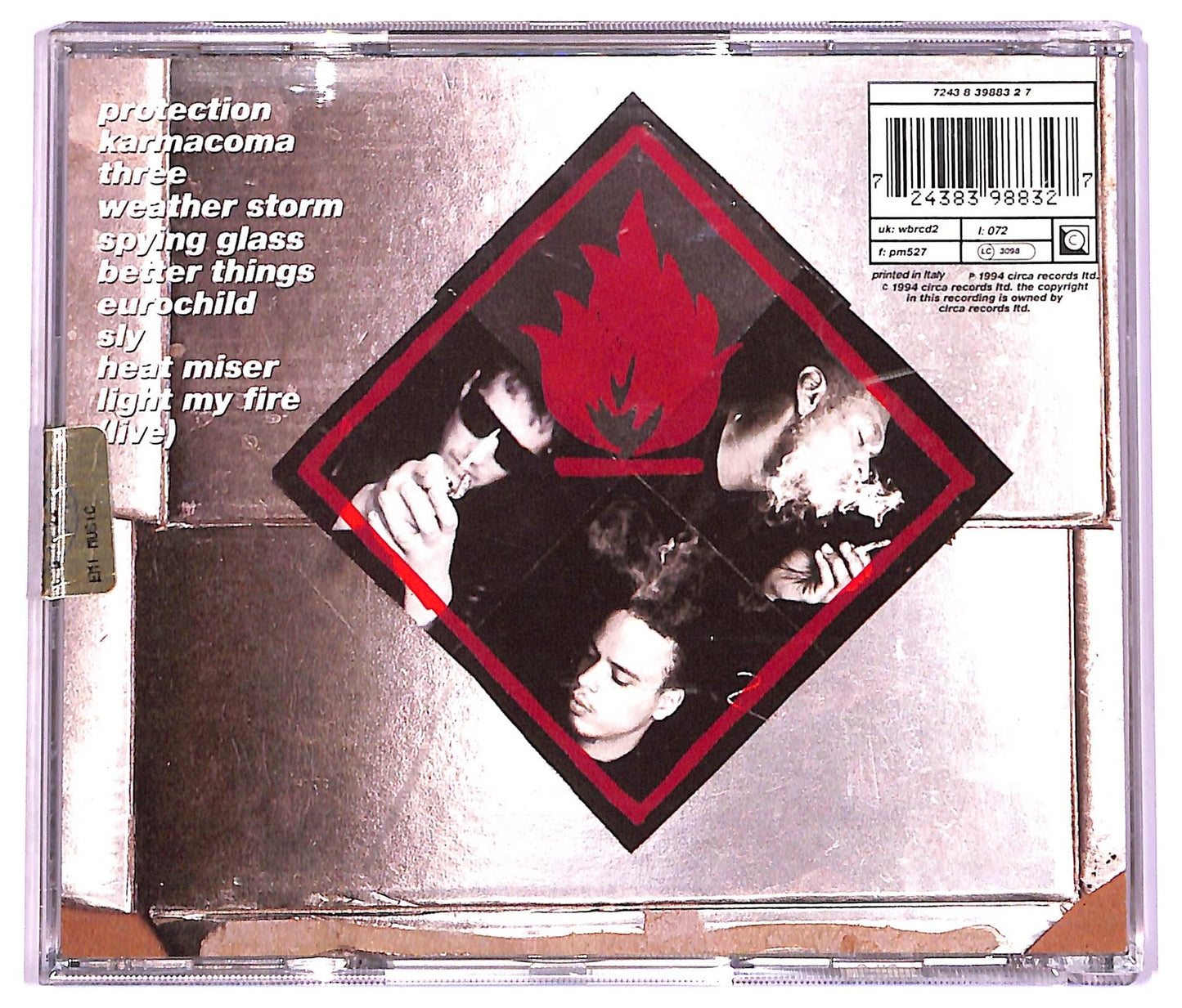 EBOND Massive Attack - Protection CD CD076954