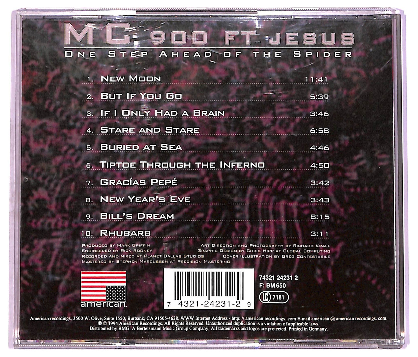 EBOND MC 900 Ft Jesus - One Step Ahead Of The Spider CD CD077042
