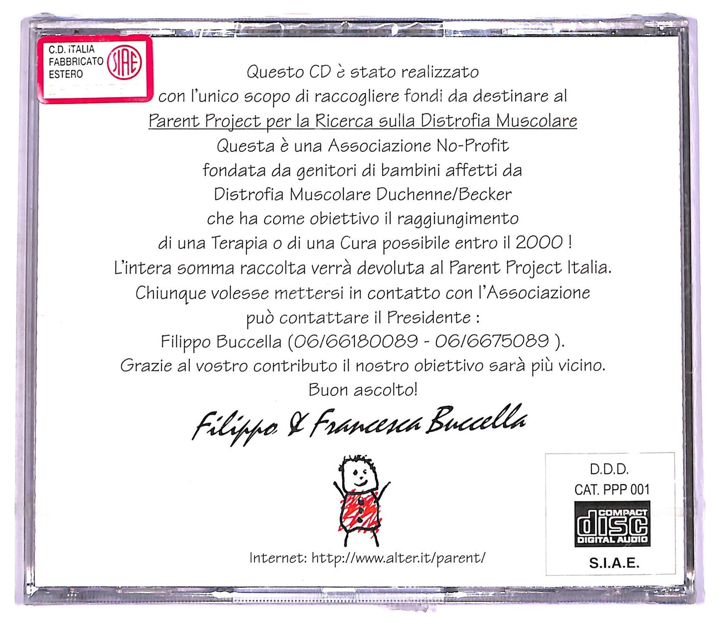EBOND Various - Live per il Parent Project CD CD077102