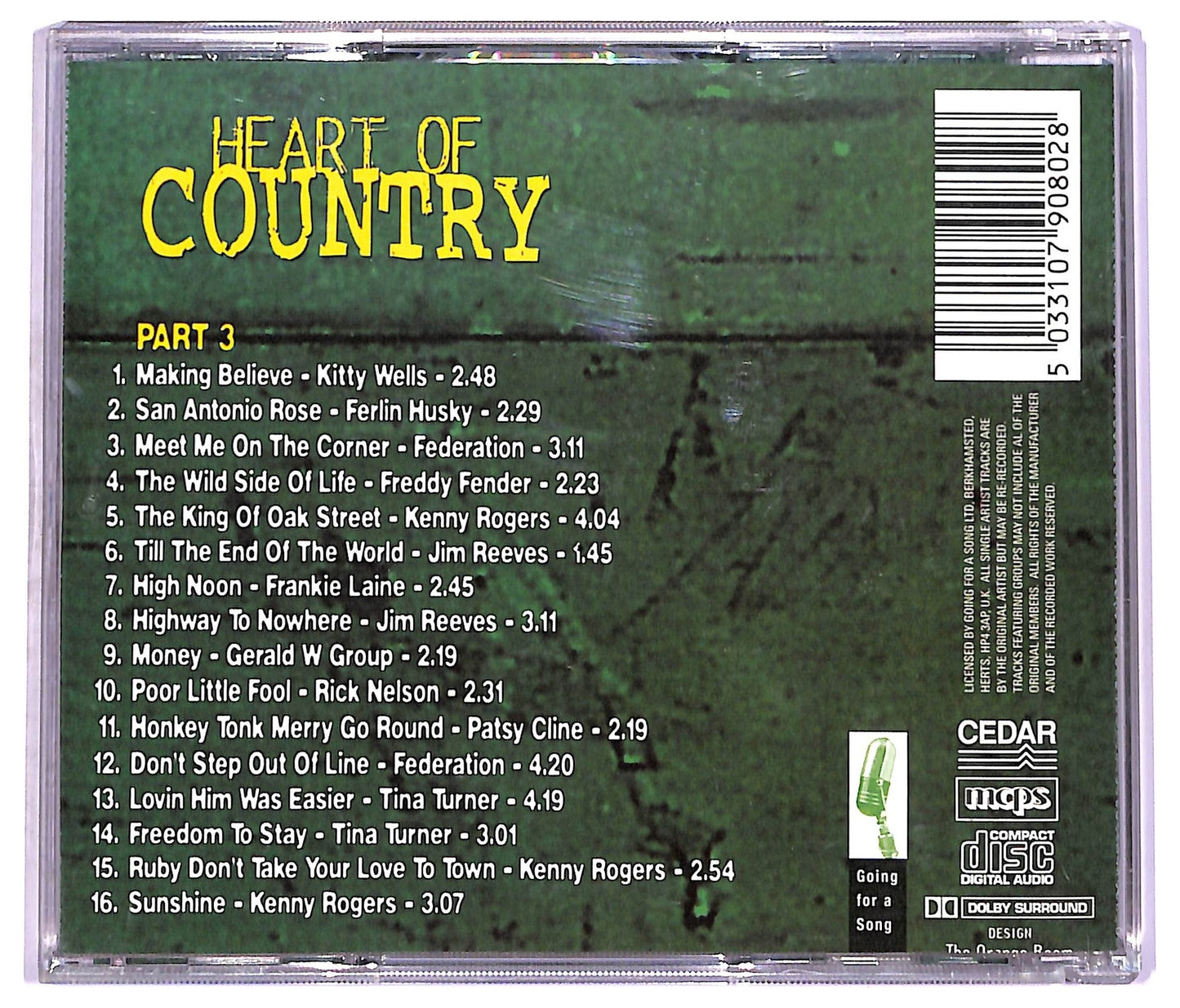 EBOND Various - Heart of Country part 3 CD CD077112