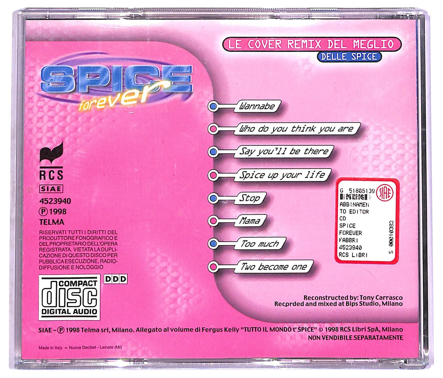 EBOND Spice - Spice Forever CD CD077126