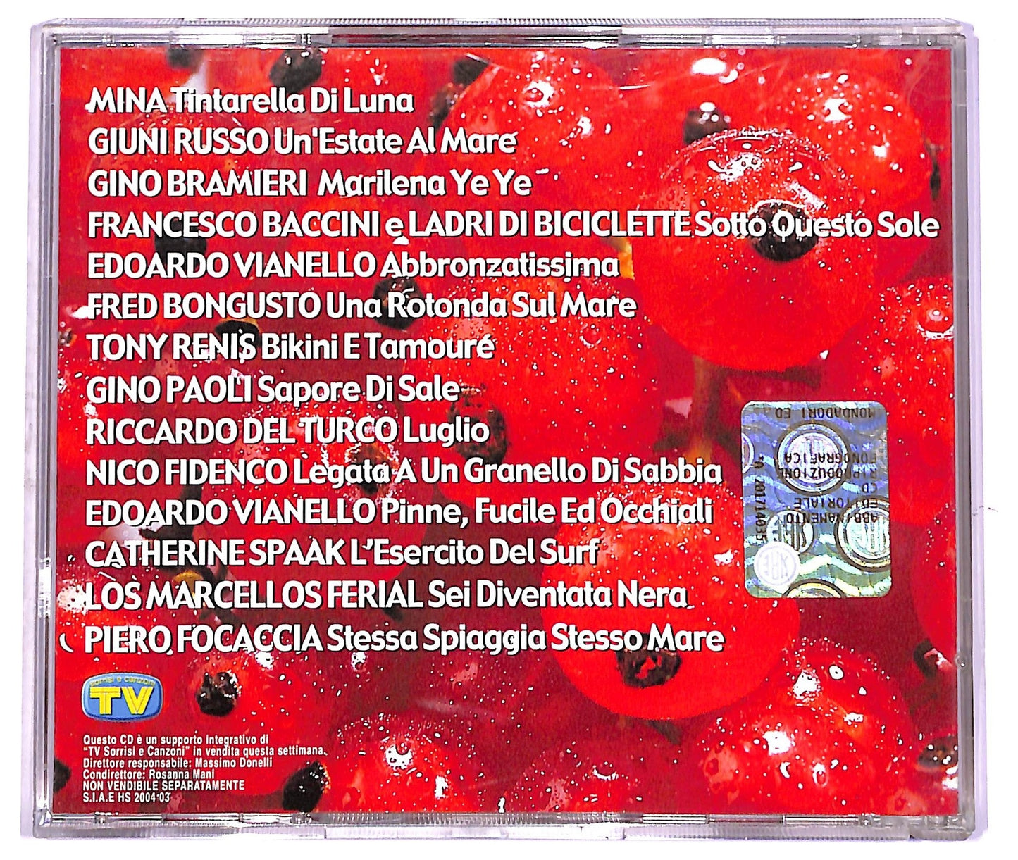 EBOND Various - Hot Summer 2004 - Tre - Sapore Di Mare CD CD077135